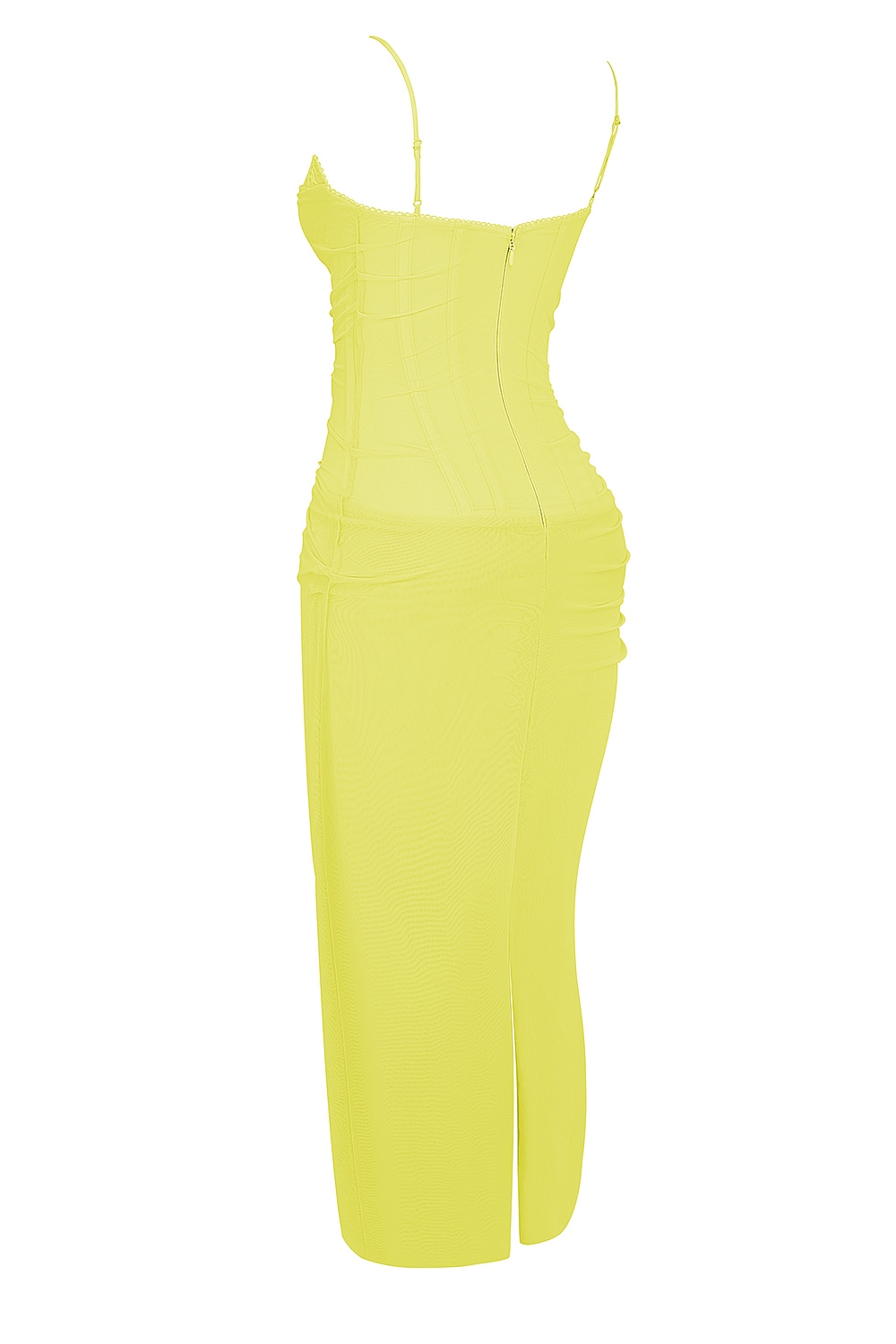 Nalini  Acid Lime Corset Maxi Dress — image 11