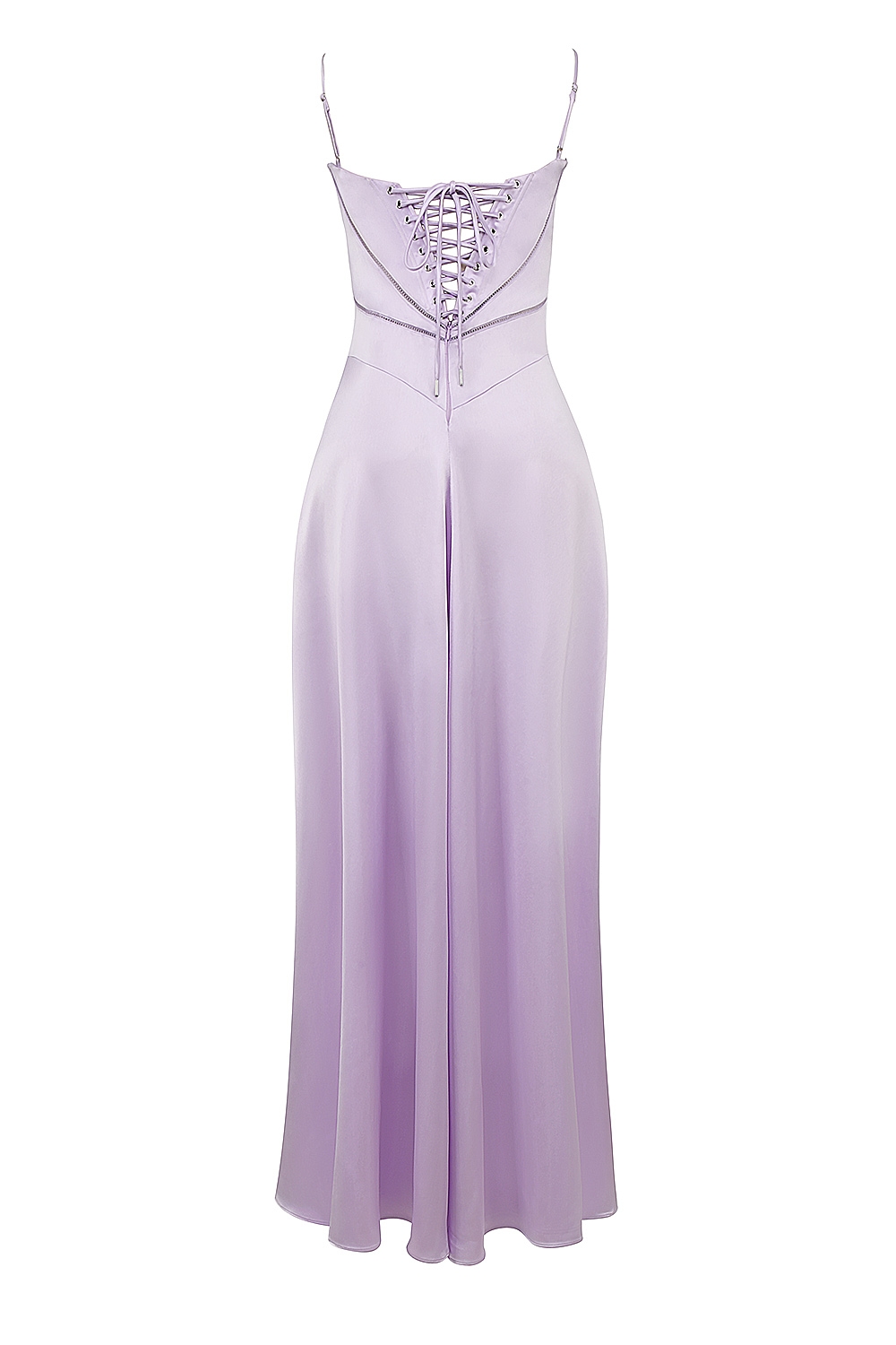 Anabella  Orchid Lace Up Maxi Dress — image 12