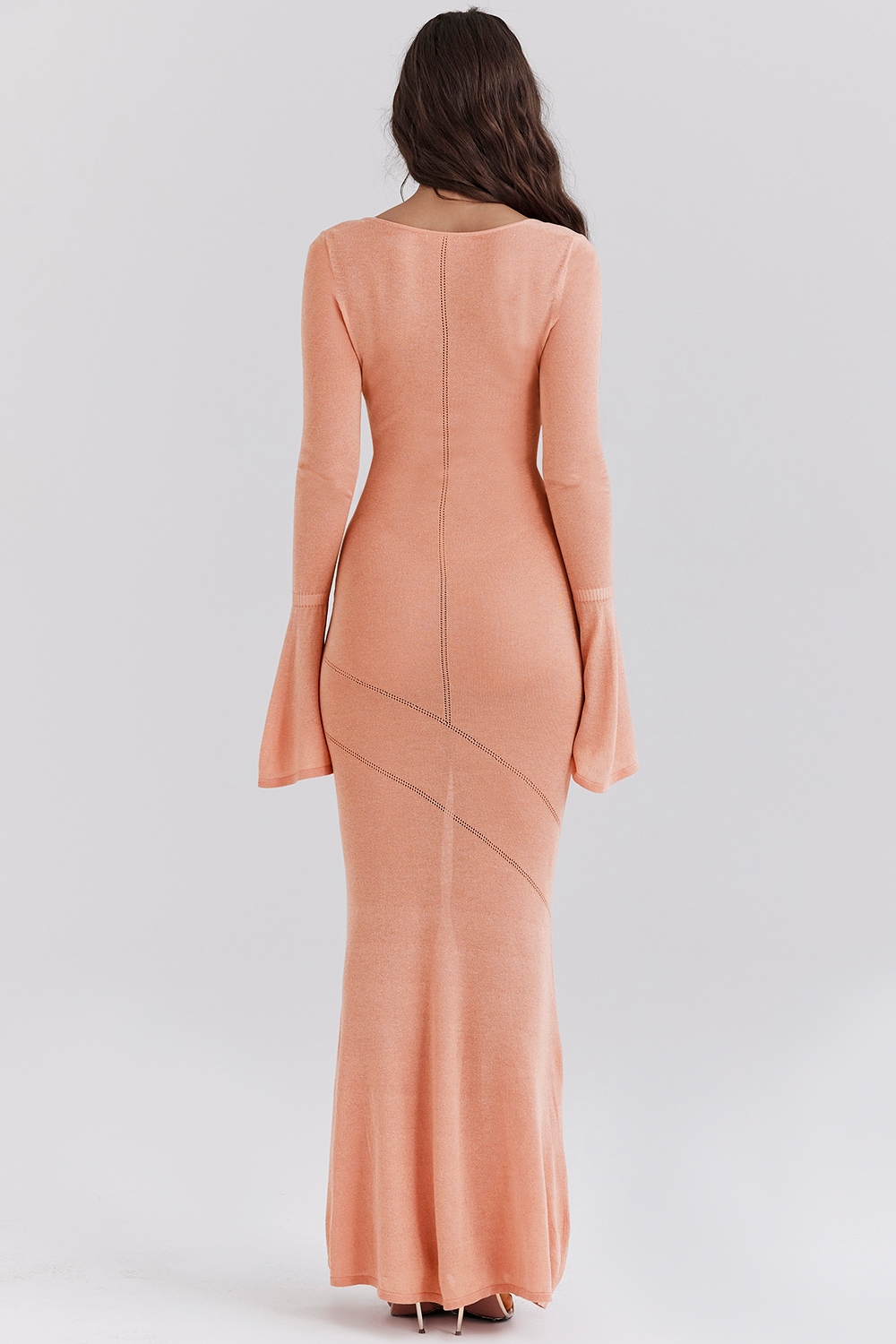 Sereia  Sorbet Metallic Knit Maxi Dress — image 6