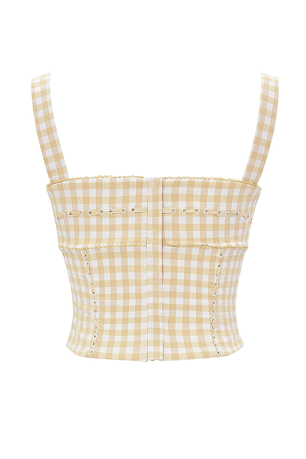 Lottie  Gingerbread Gingham Corset — image 13