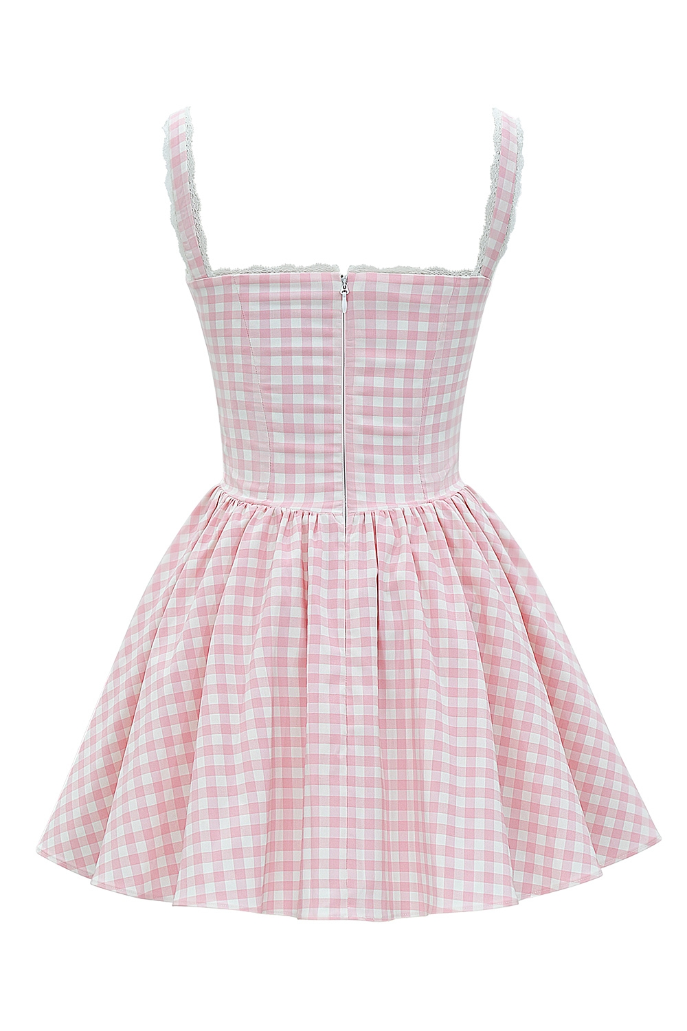Brigitte  Strawberry Shortcake Gingham Corset Mini Dress — image 16