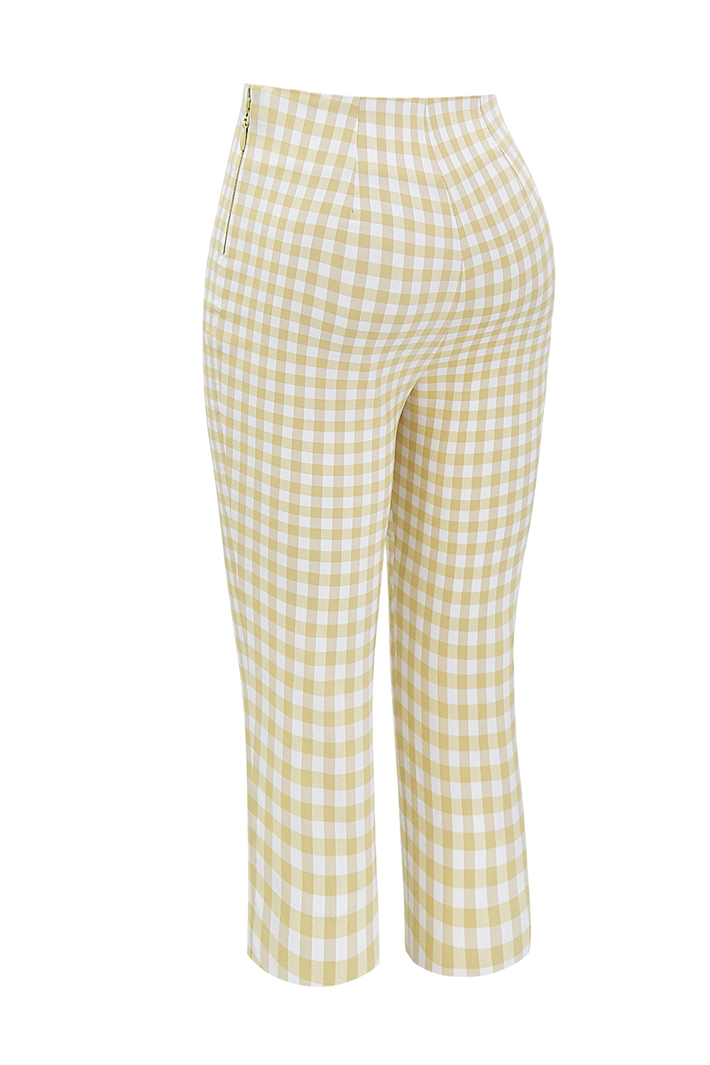 Carella  Gingerbread Gingham Capri Trousers — image 11