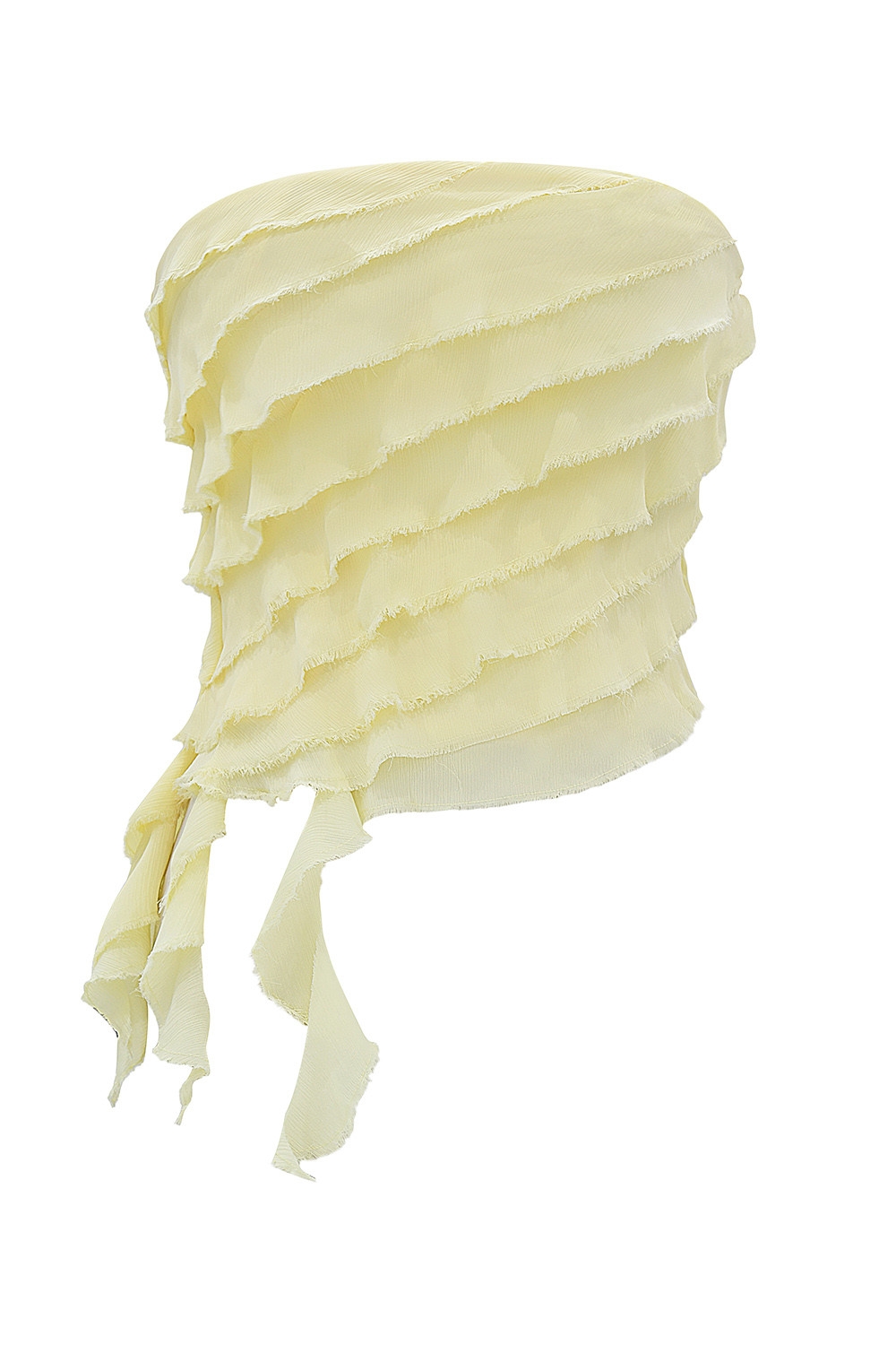 Mistress Rocks Vanilla Strapless Ruffle Top - SALE — image 8