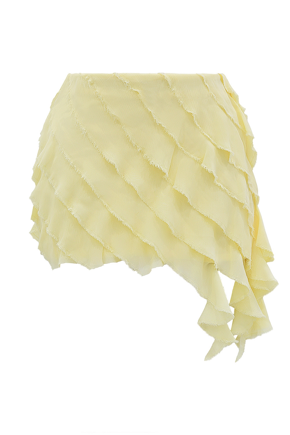 Mistress Rocks Vanilla Ruffle Layered Mini Skirt - SALE — image 10