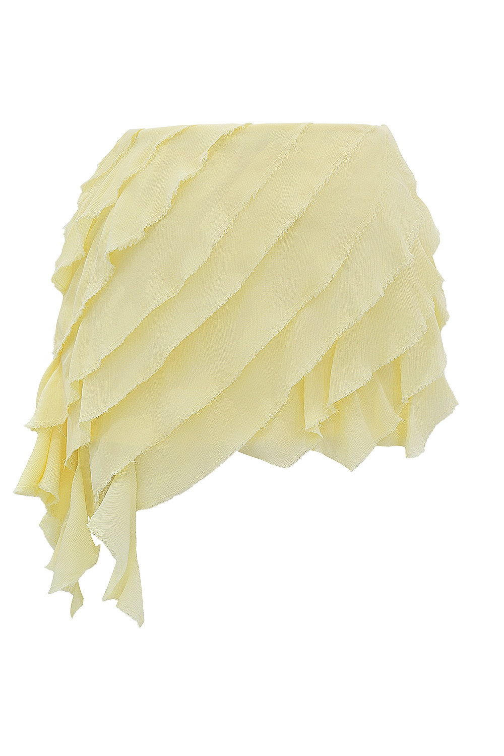 Mistress Rocks Vanilla Ruffle Layered Mini Skirt - SALE — image 12