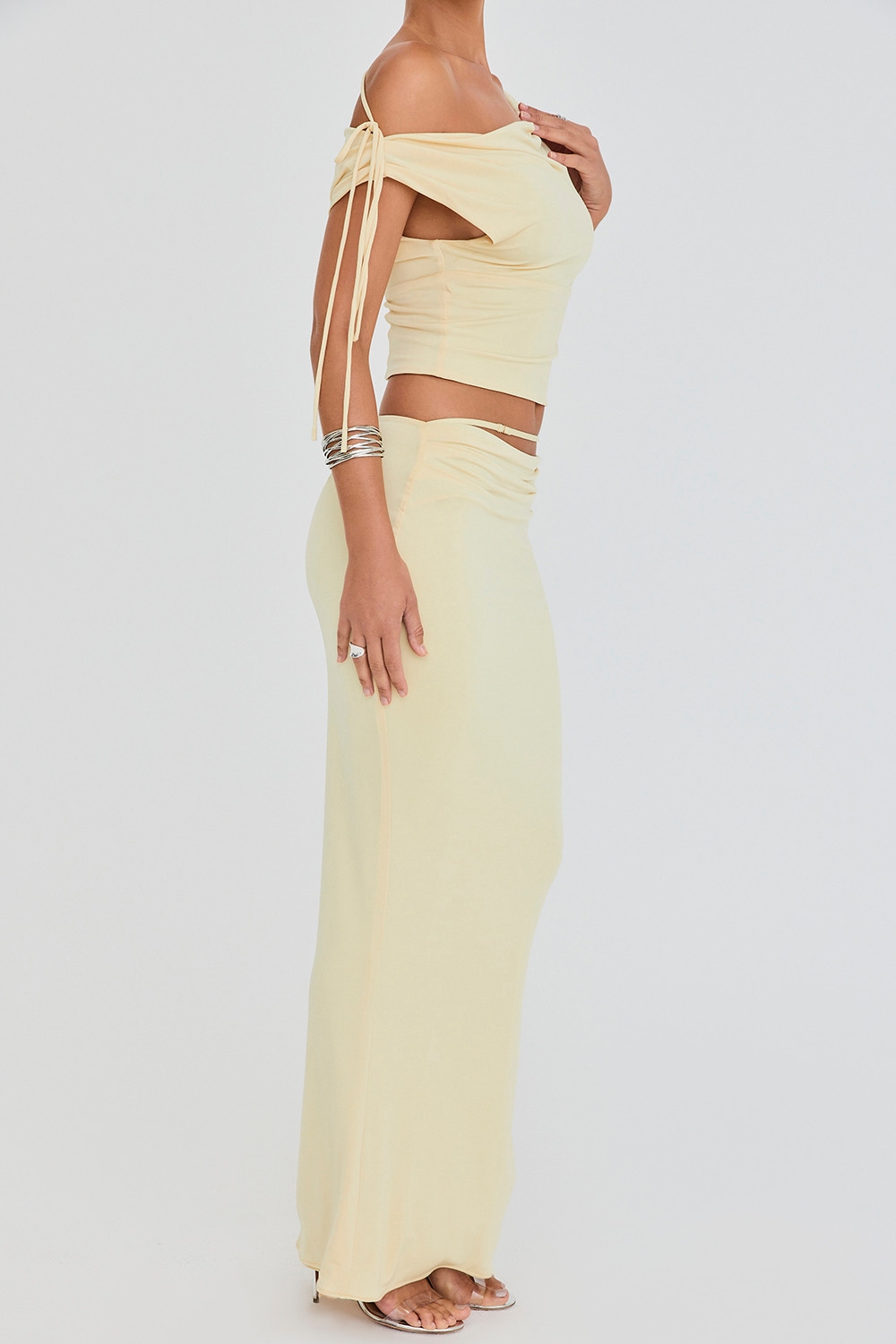 Mistress Rocks Creme Brûlée Maxi Skirt - SALE — image 6