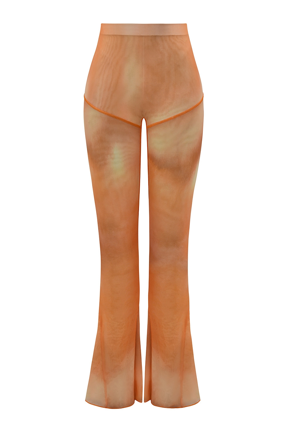 Mistress Rocks Orange Ombre Flared Trousers - SALE — image 10