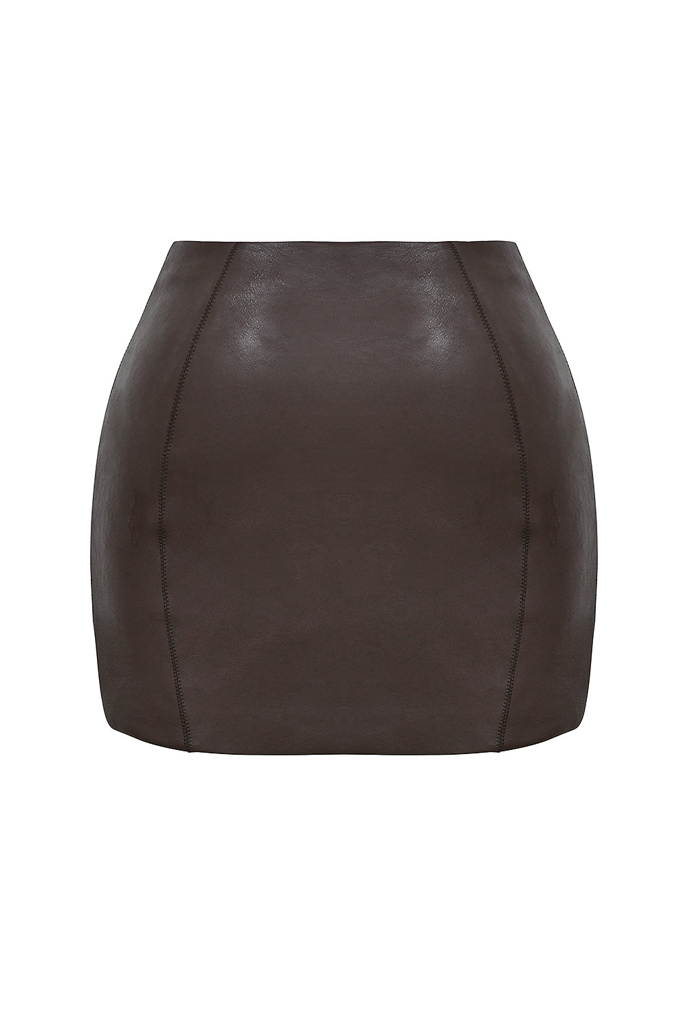 Mistress Rocks Earth Vegan Leather Mini Skirt - SALE — image 13
