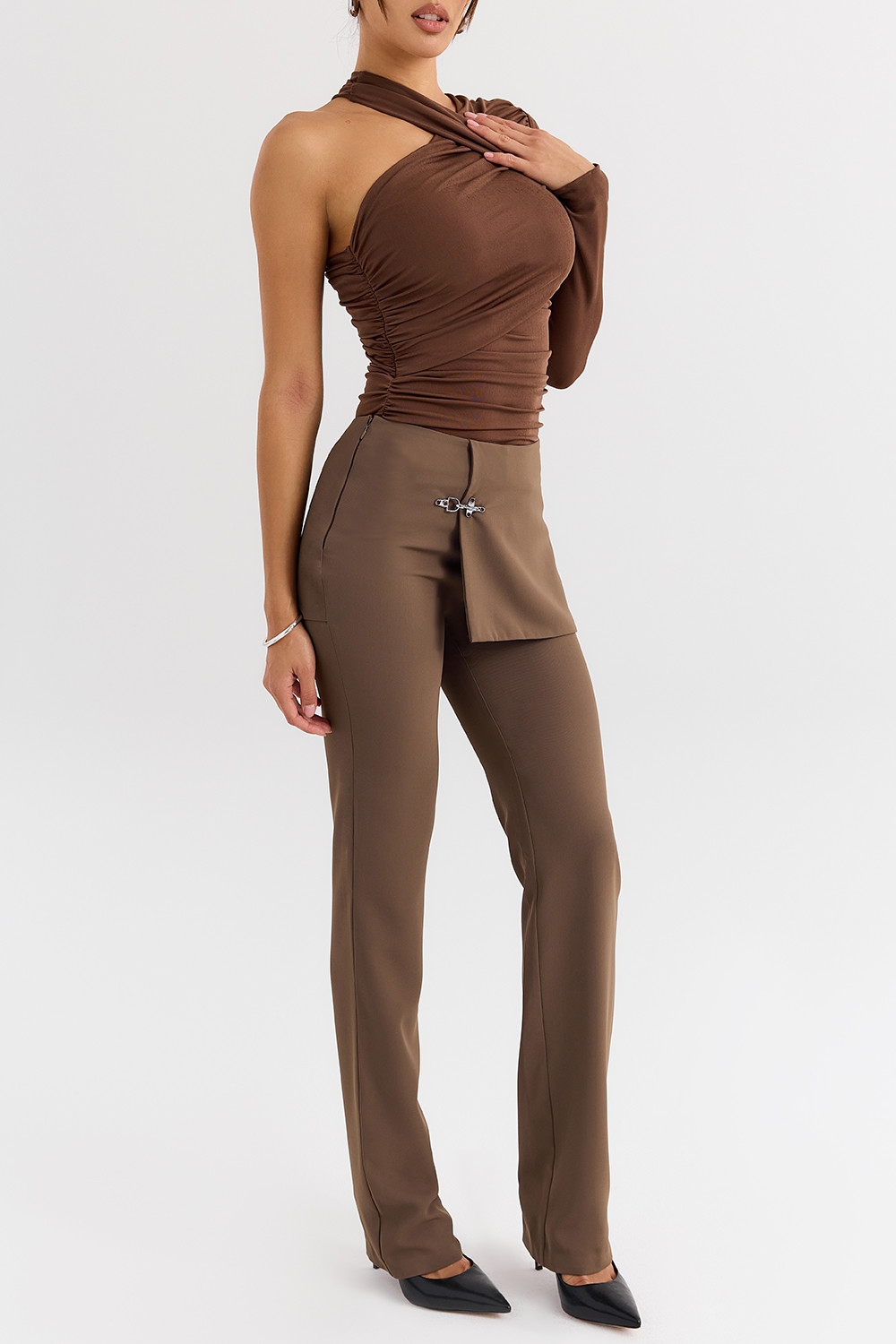 Mistress Rocks Earth Skirt Panel Trousers - SALE — image 6