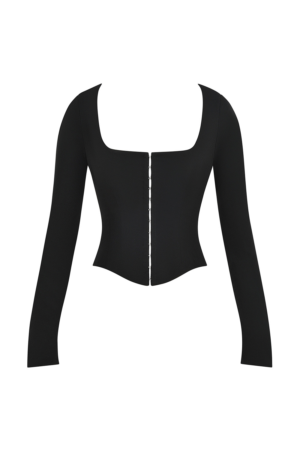 Mistress Rocks Black Long Sleeve Corset - SALE — image 11