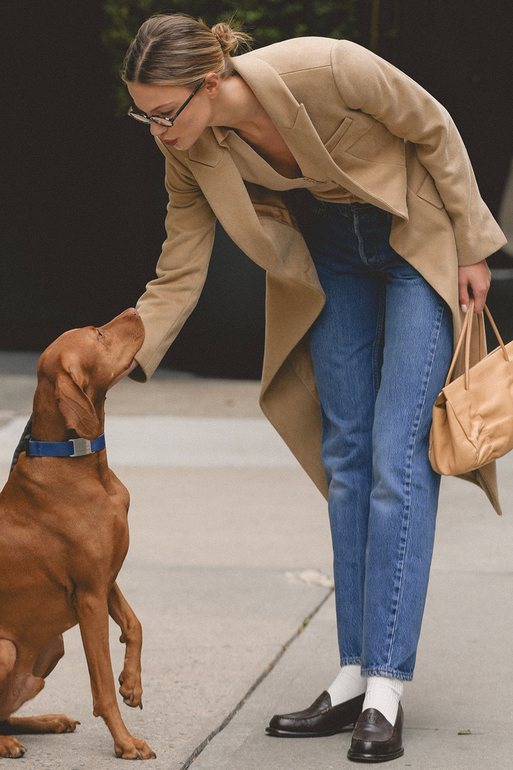 Remi  Camel Single Breasted Long Coat — image 10