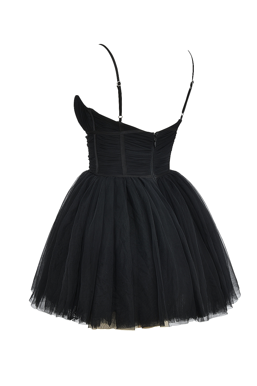 Princess  Black Tulle Mini Dress — image 13