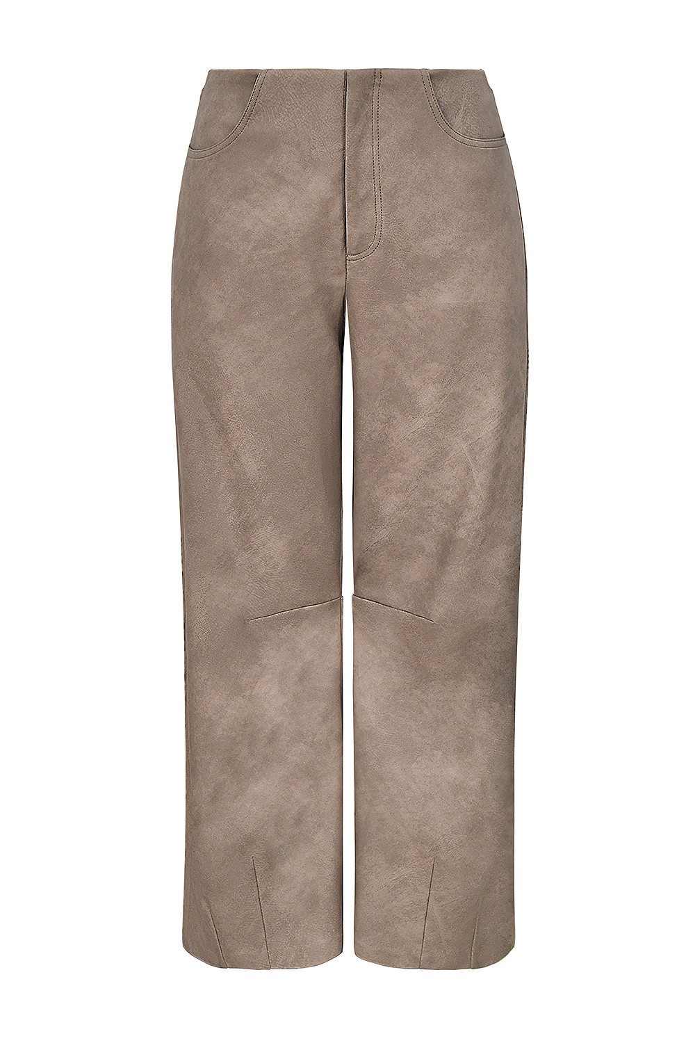 Mistress Rocks Mocha Vegan Leather Balloon Trousers - SALE — image 11