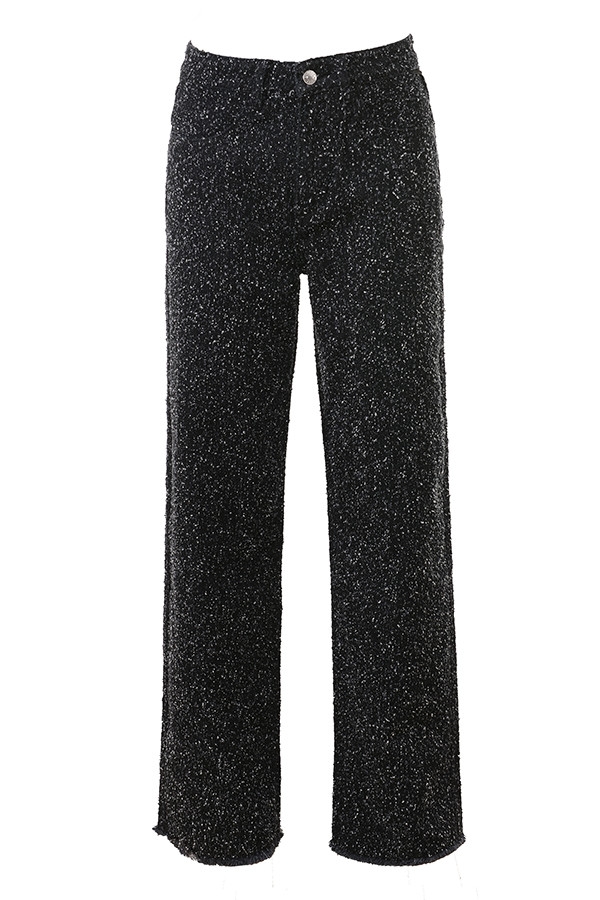 Mistress Rocks Distressed Black Denim Baggy Jeans - SALE — image 8