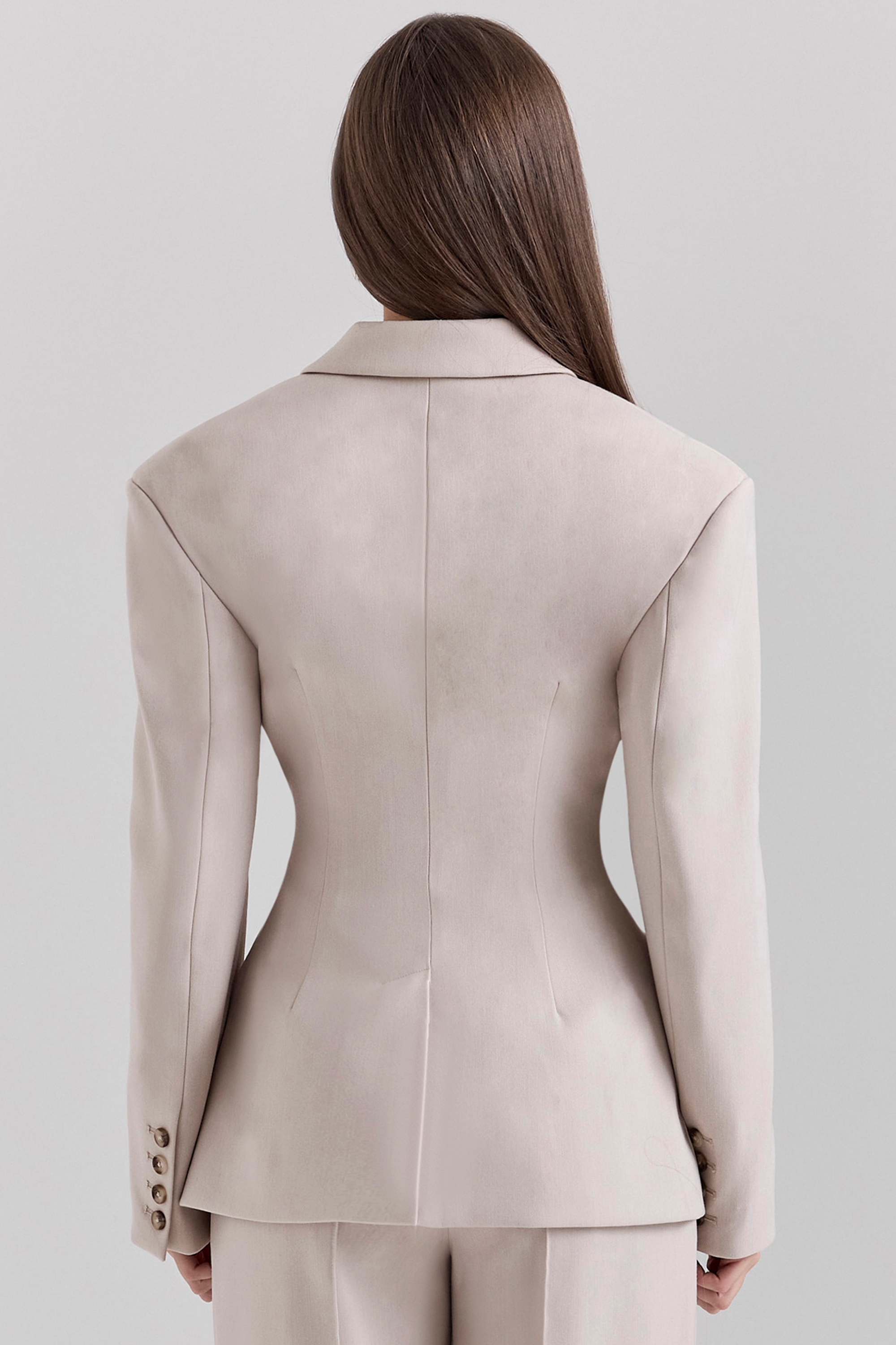 Hudson  Beige Hourglass Blazer — image 8