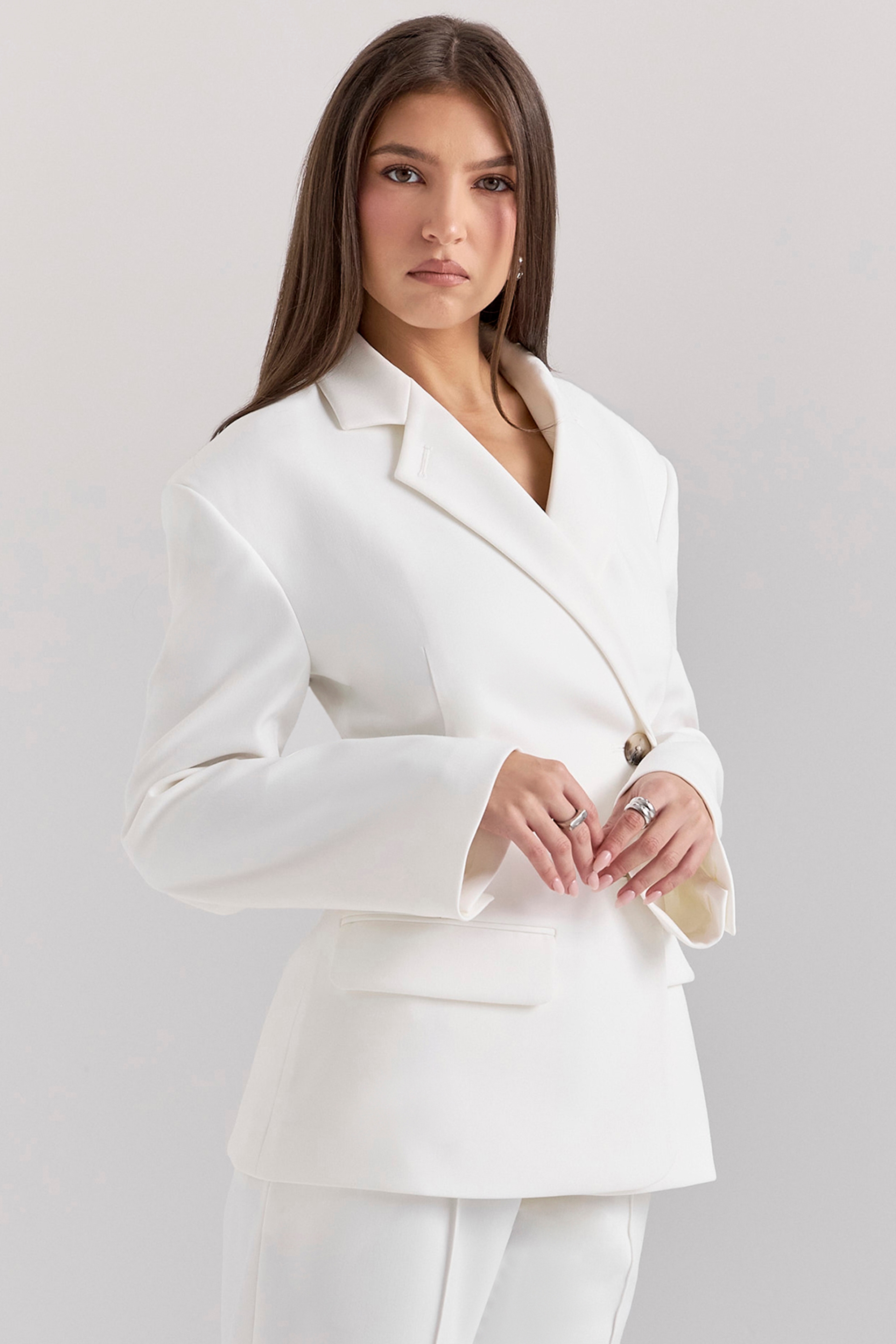 Hudson  White Hourglass Blazer — image 6