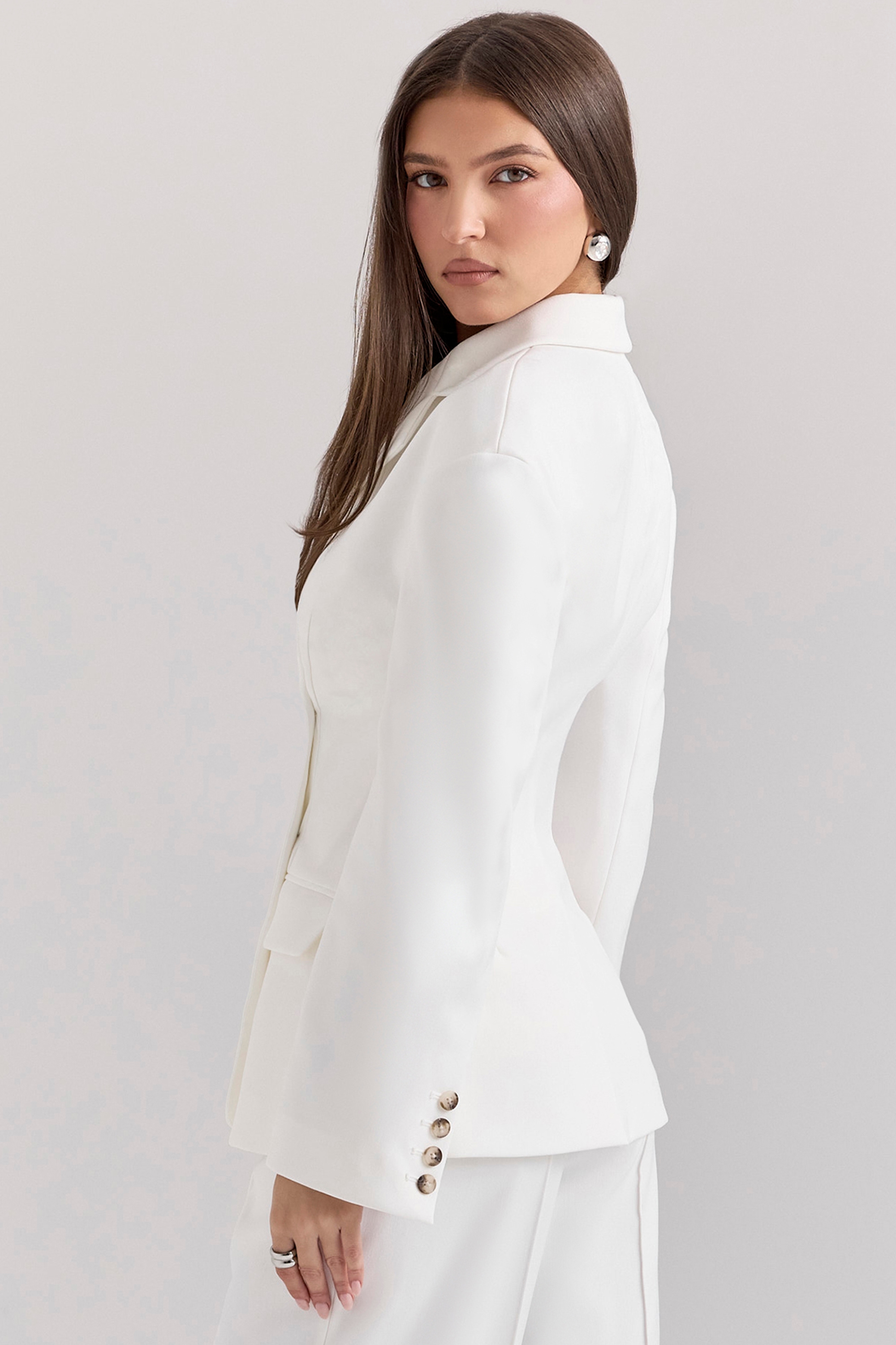 Hudson  White Hourglass Blazer — image 7