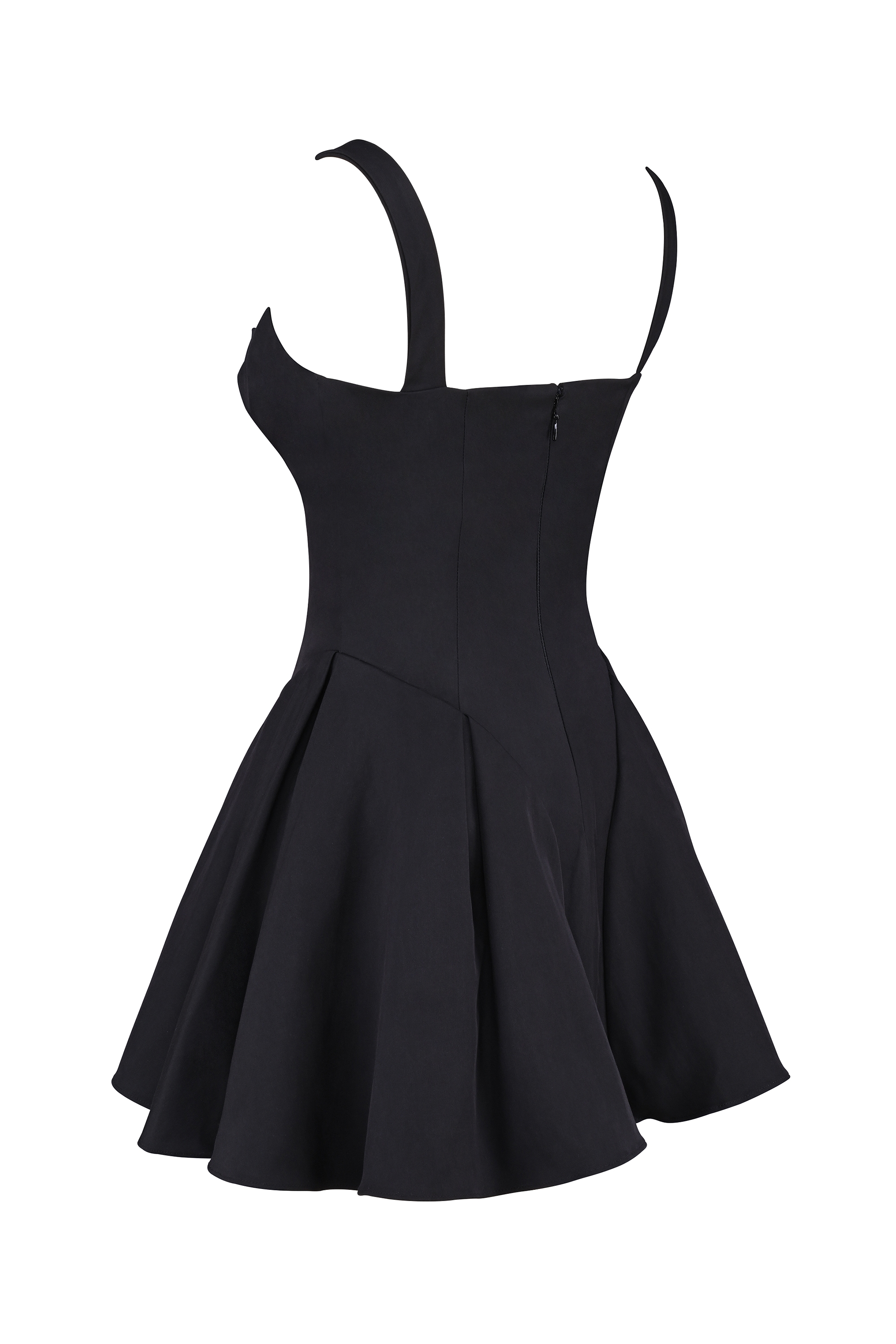 Bunny  Black Twill Mini Dress — image 15