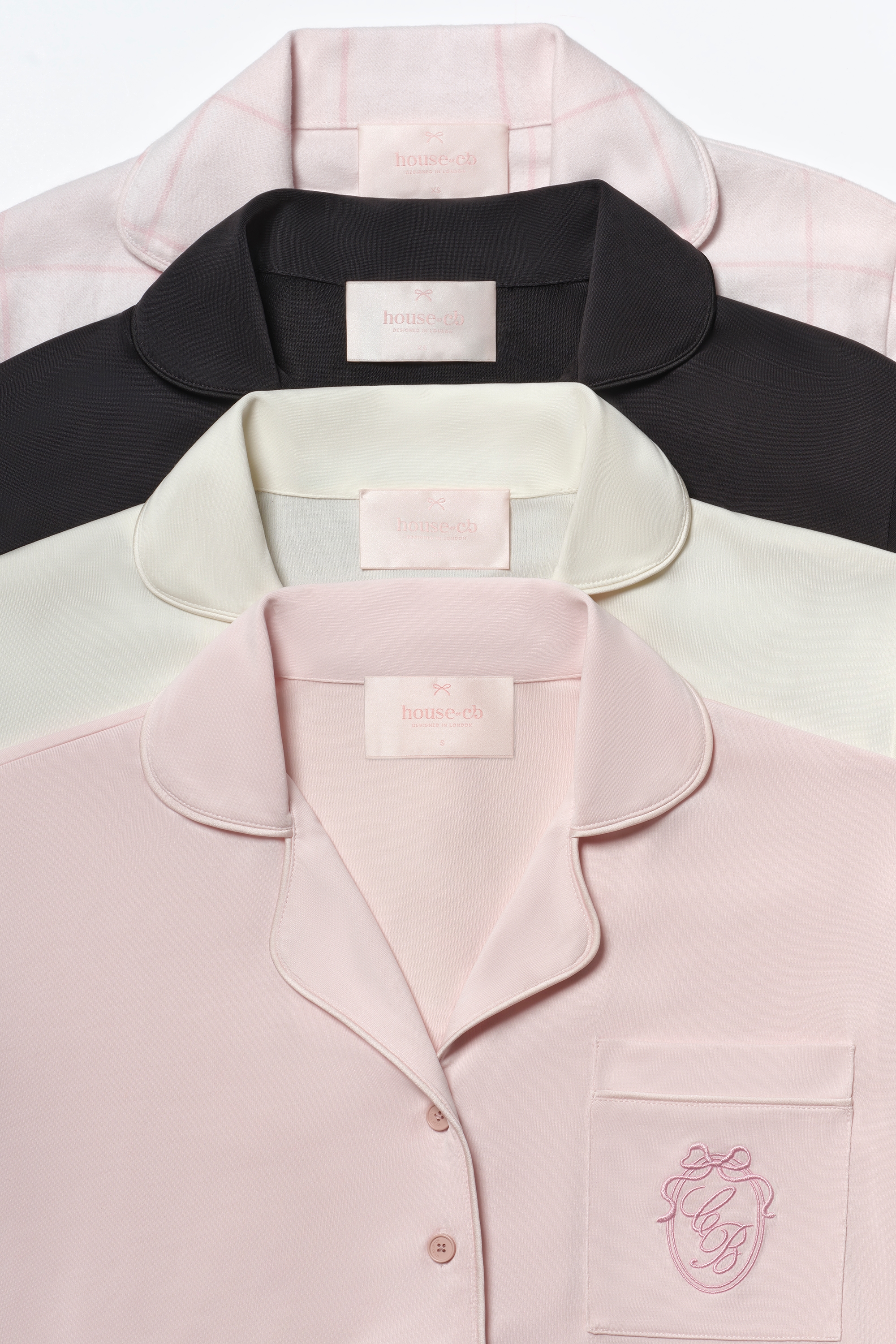Classic PJs  Pink Check Brushed Cotton Pajama Set — image 12