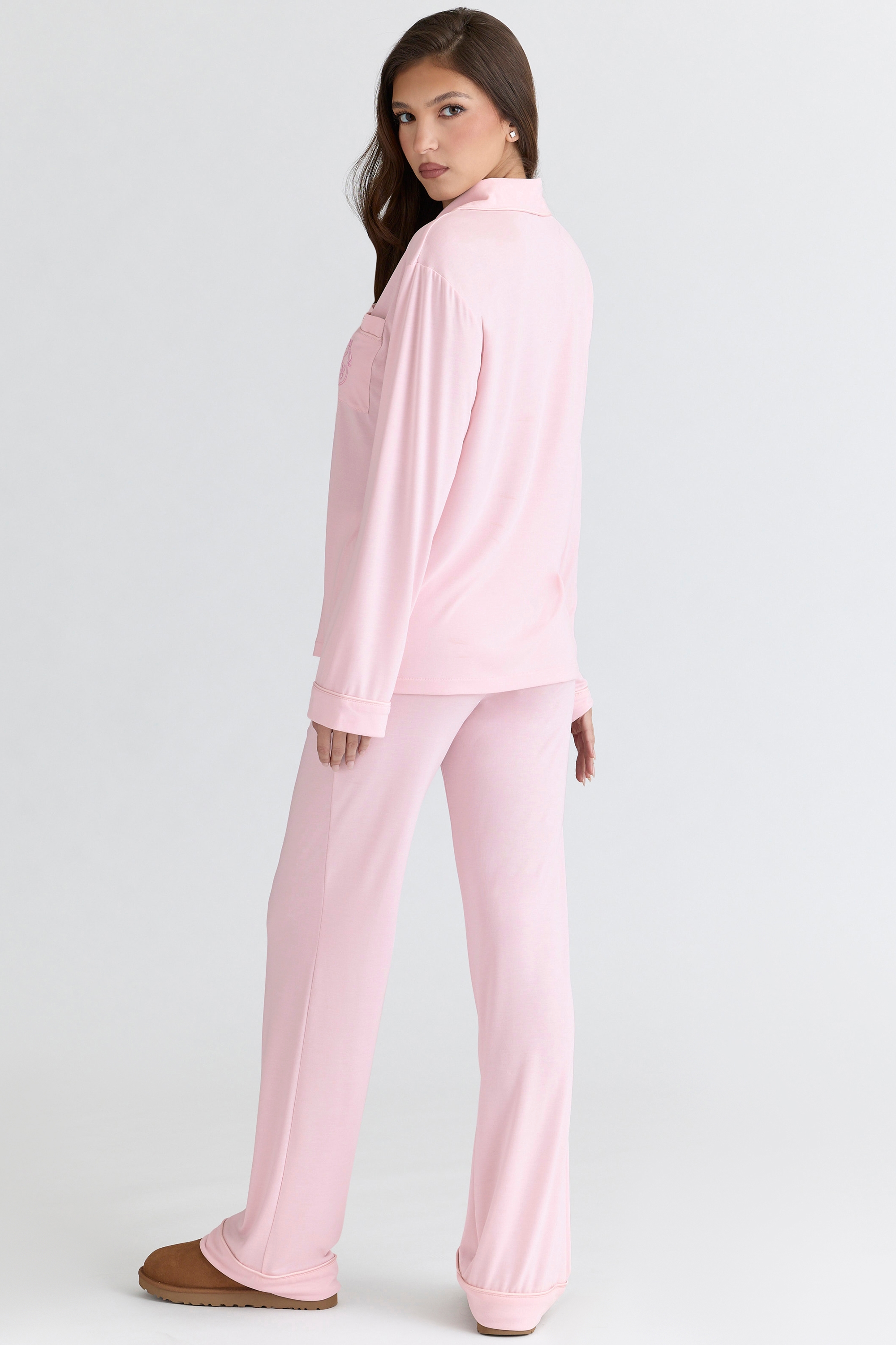Classic PJs  Pink Soft Modal Pajama Set — image 8