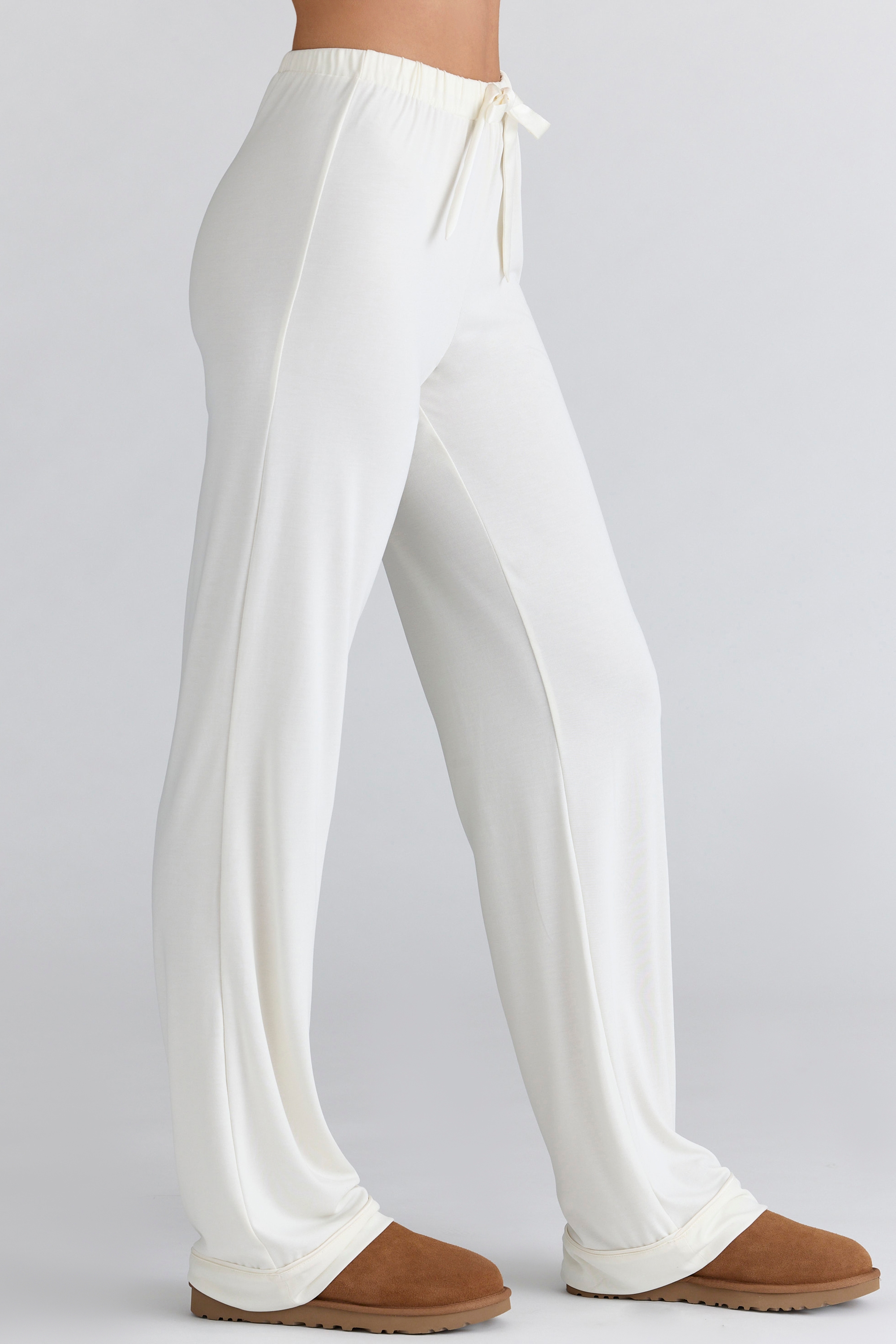 Classic PJs  Ivory Soft Modal Pajama Set — image 9