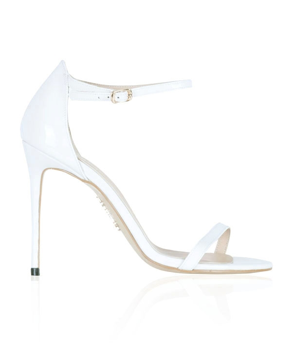 MARIVEL  White Patent Leather Sandals — image 5