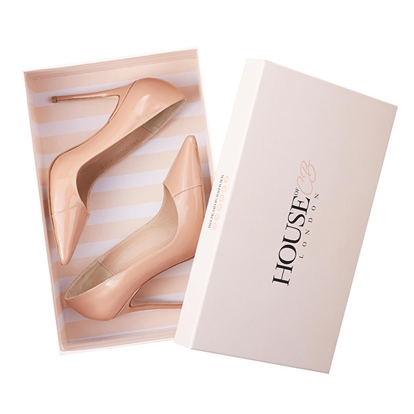 PARIS  5" Caramel Patent Leather Pointy Toe Heels — image 4