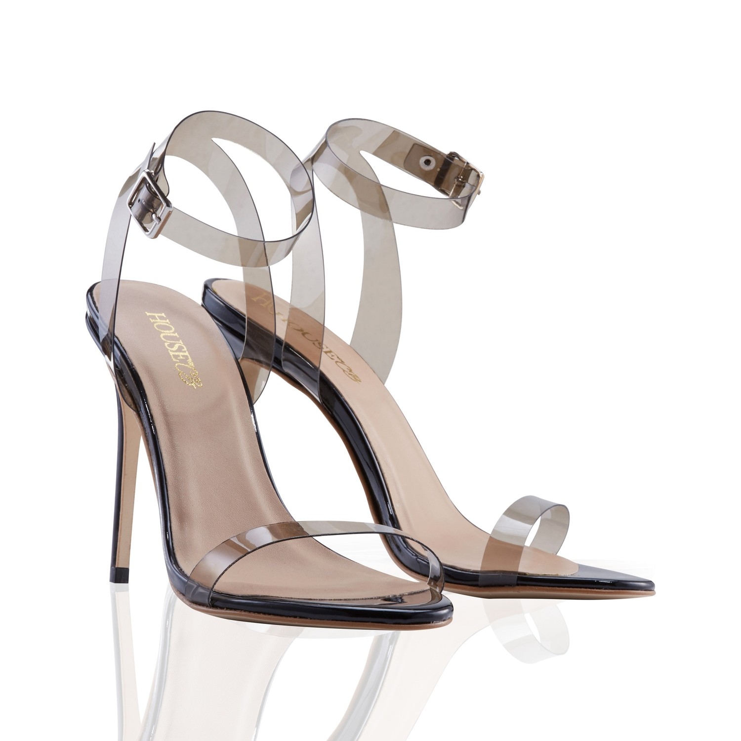 GHOST  Black Straps Leather Sandals — image 7