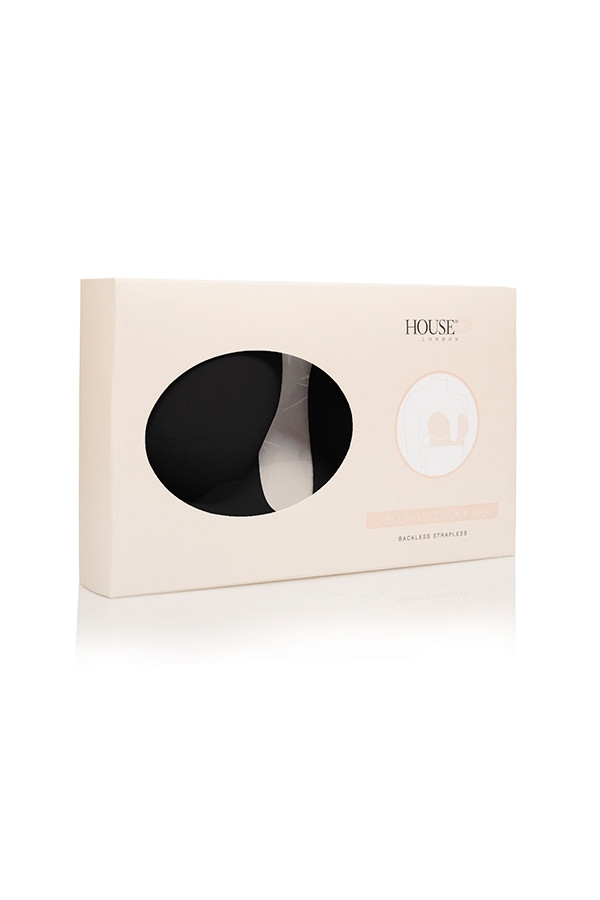 U Plunge Self Adhesive Bra - Black — image 6