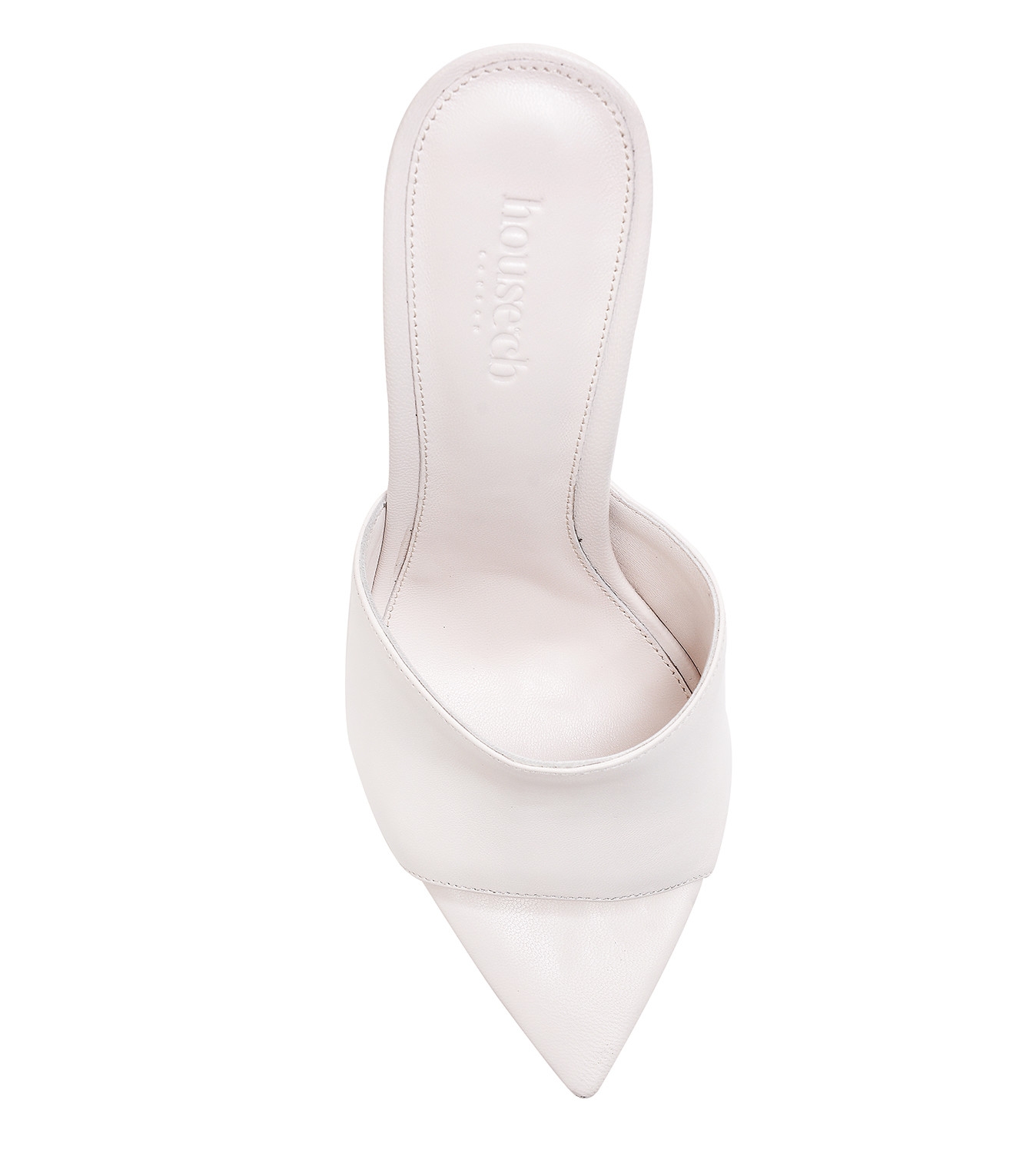 Andromeda  Off White Leather Pointed Mule — image 9
