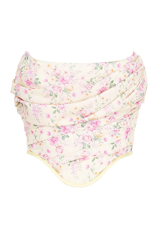 Vivienne  Lemon Floral Corset — image 15