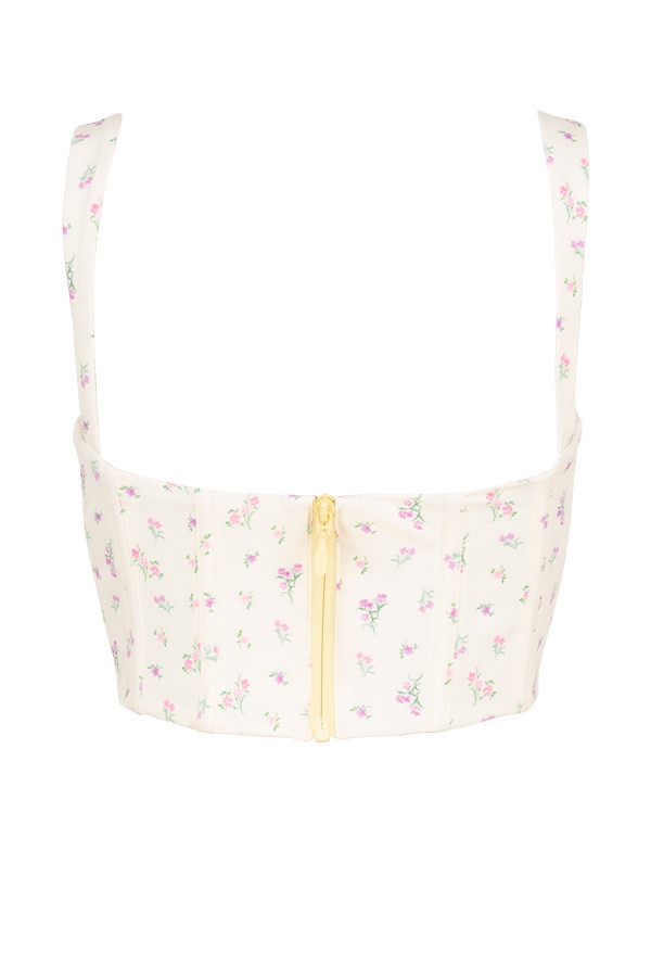 Gene  Lemon Floral Corset — image 14