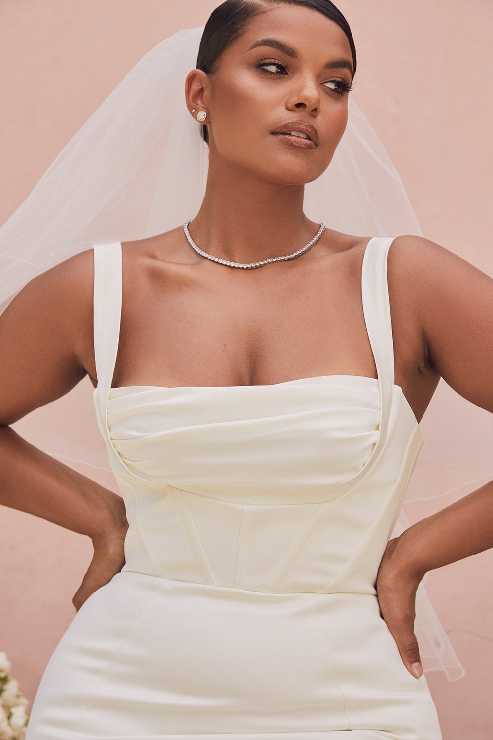 Francoise  Ivory Balconette Corset Bridal Gown - Limited Edition — image 2