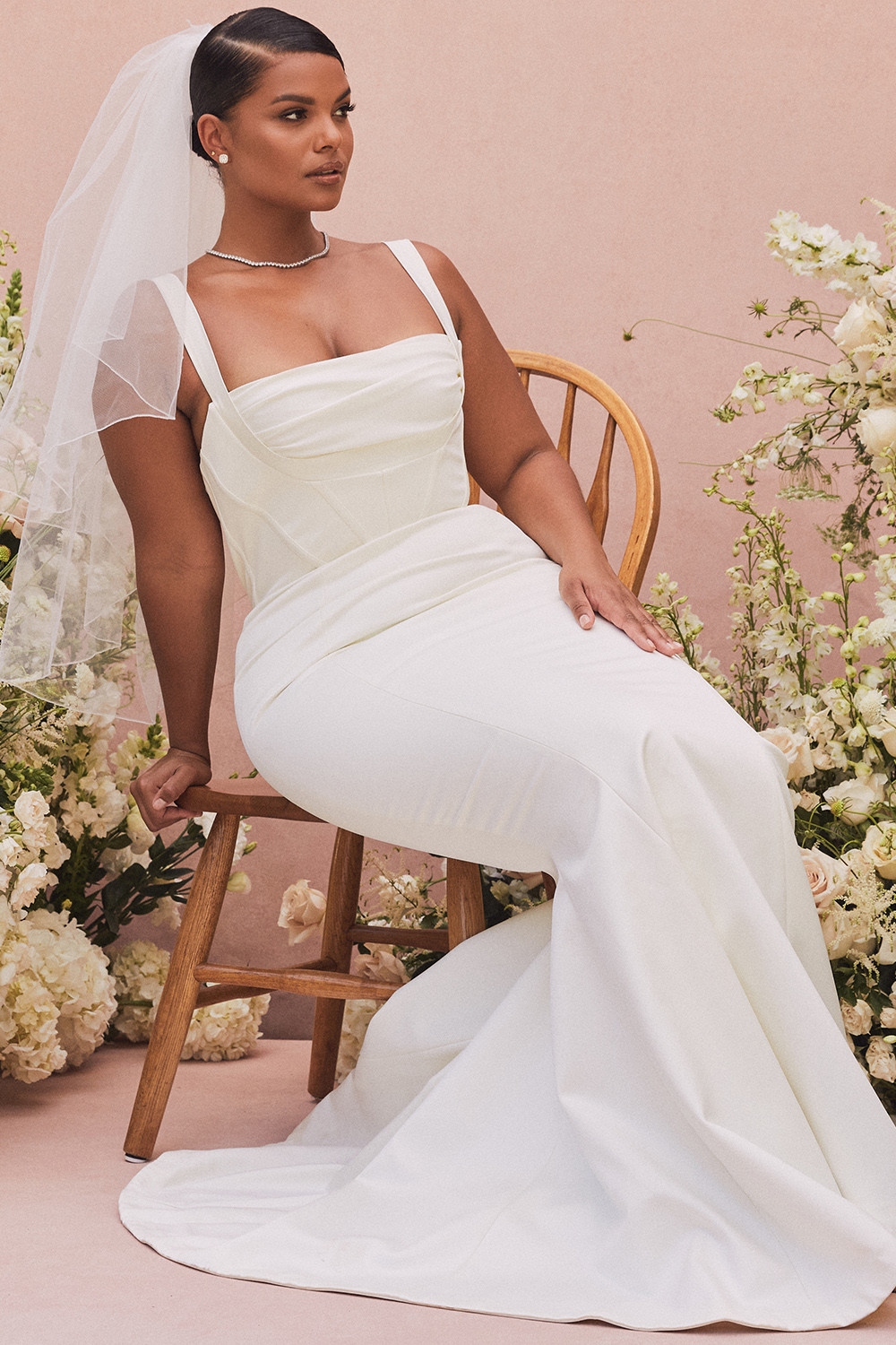 Francoise  Ivory Balconette Corset Bridal Gown - Limited Edition — image 8