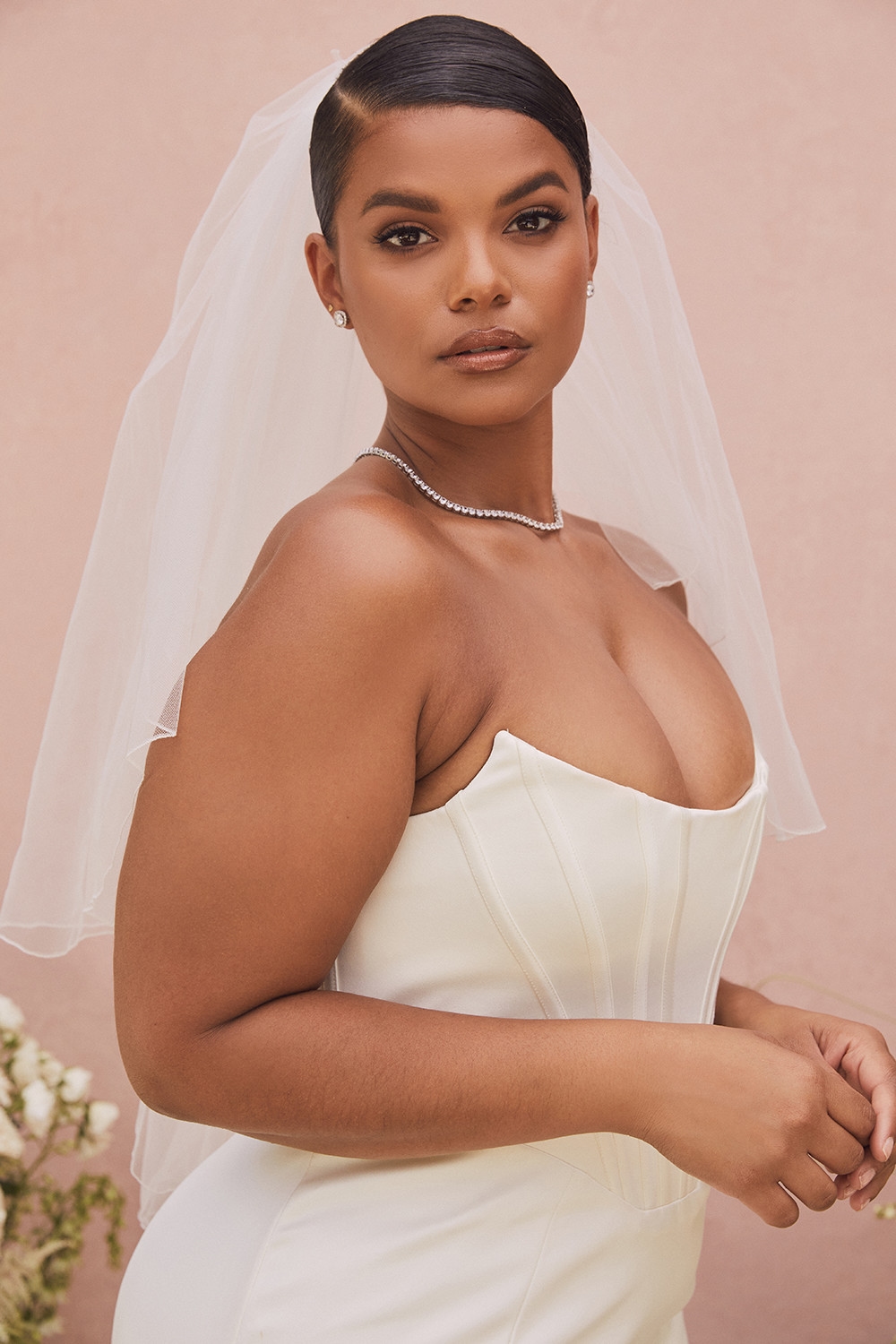 Ines  Ivory Strapless Corset Bridal Gown - Limited Edition — image 6