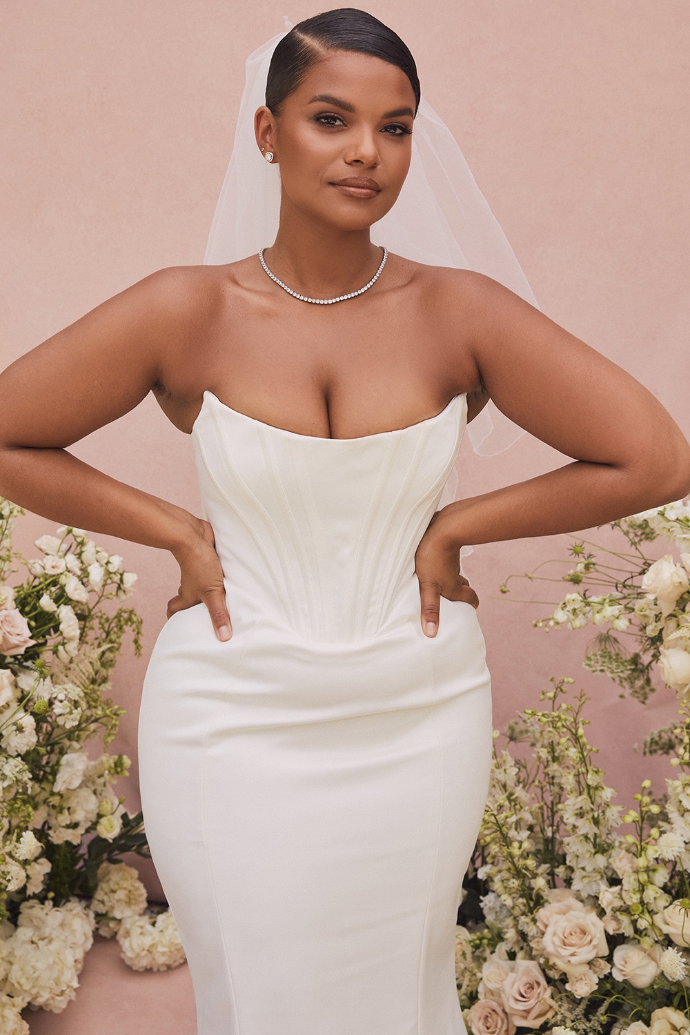 Ines  Ivory Strapless Corset Bridal Gown - Limited Edition — image 5