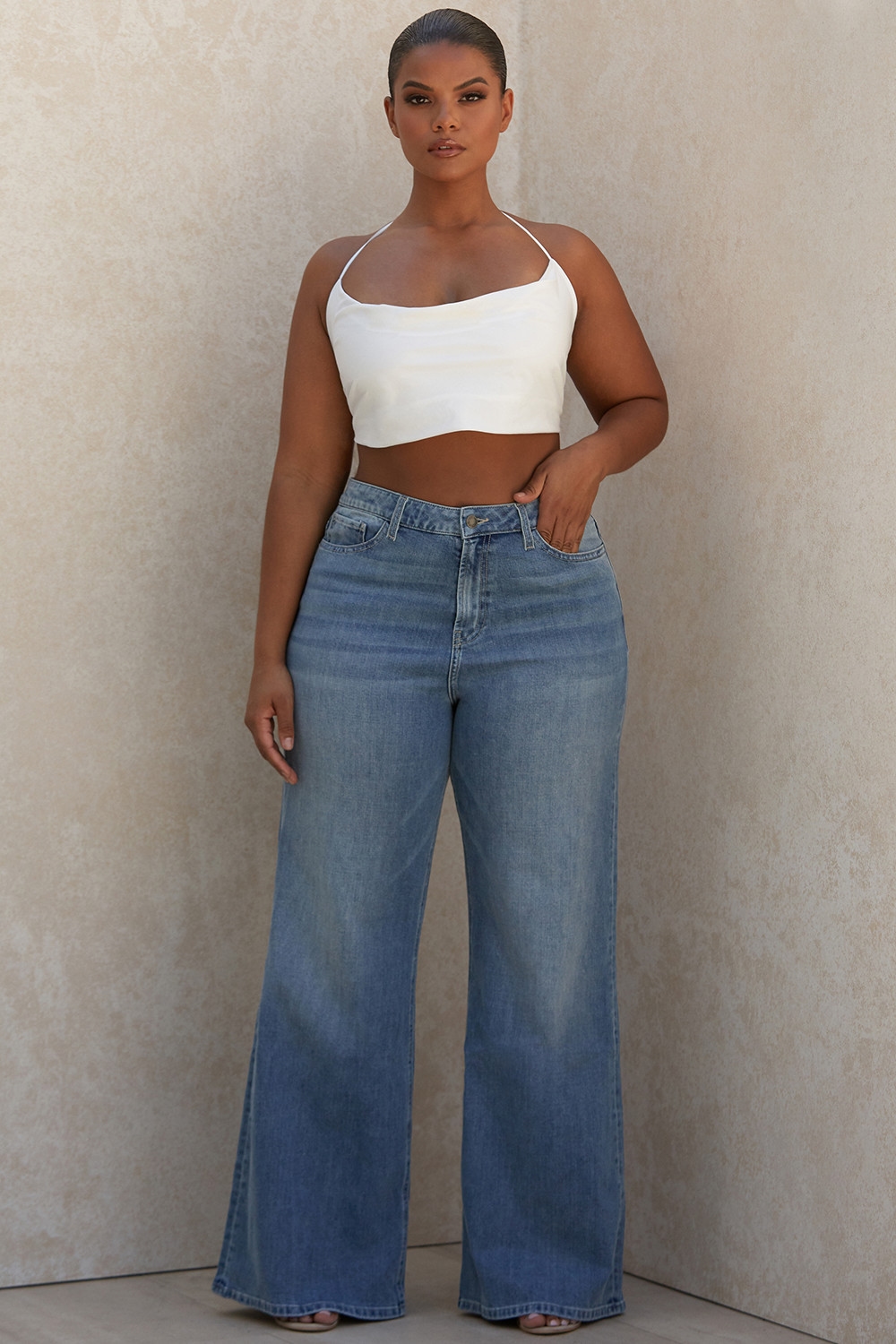 Antonia  High Waist Wide Leg Jeans — image 2