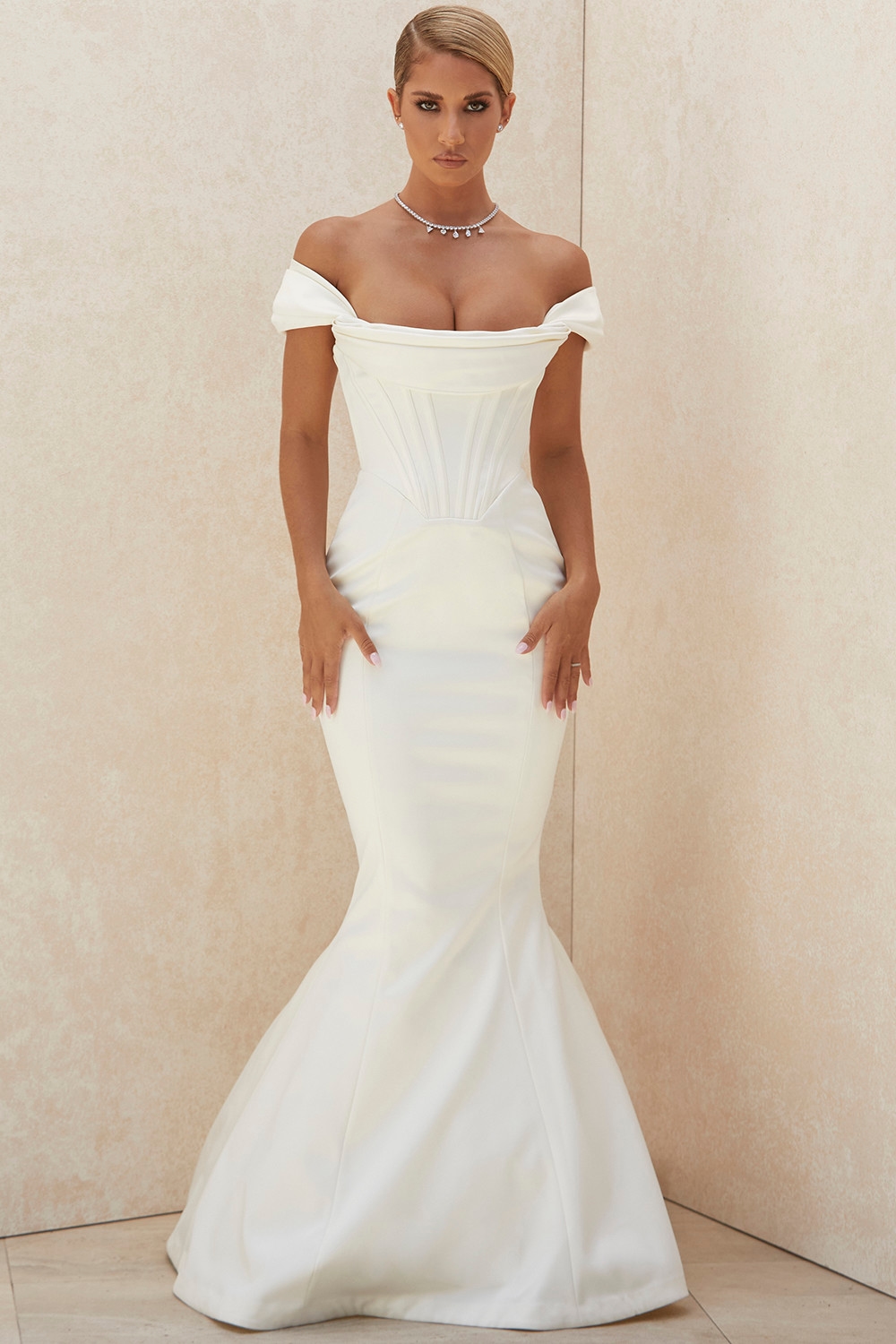 Antoinette  Ivory Corset Off Shoulder Bridal Gown - Limited Edition — image 6