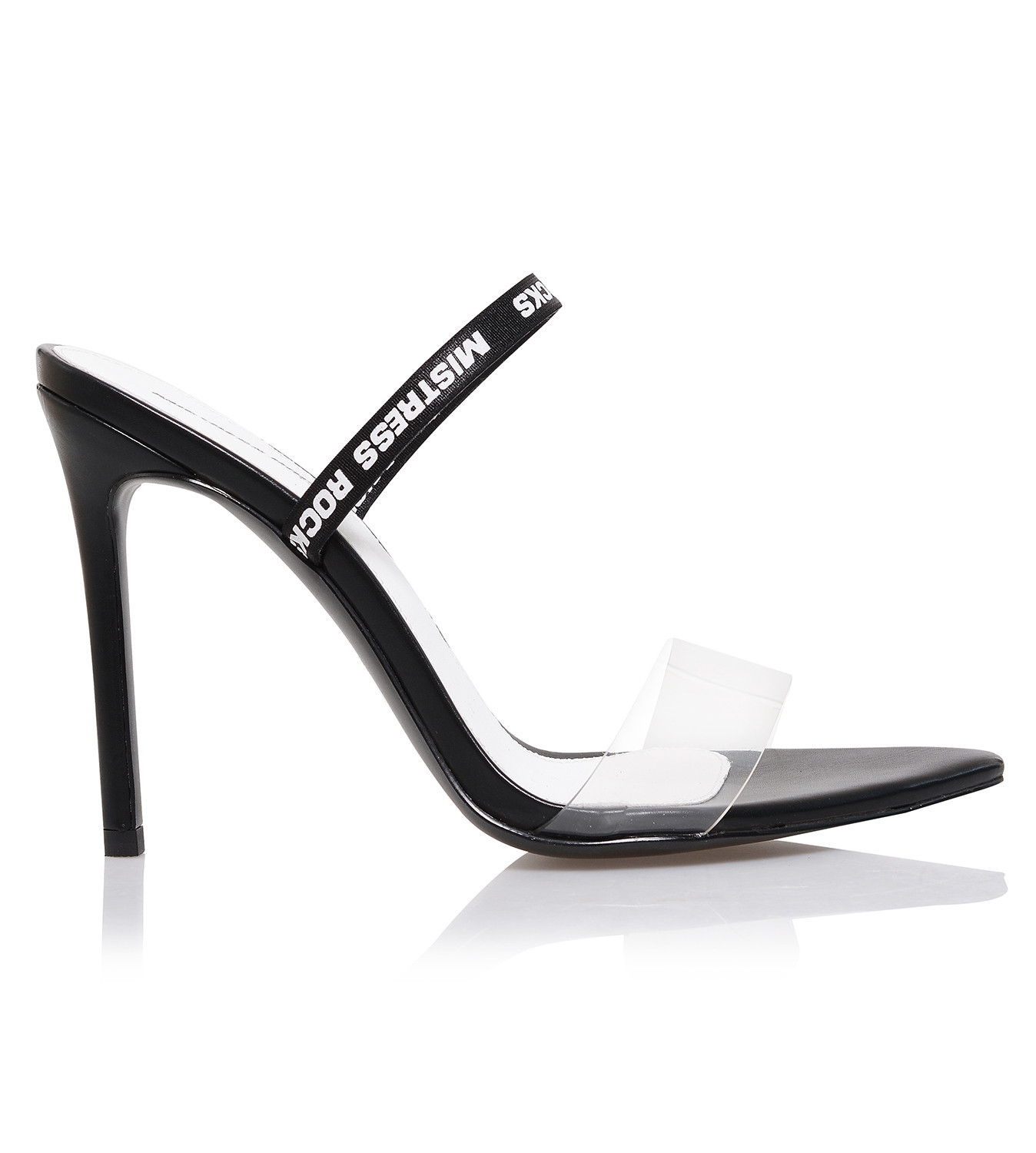 Blade Mistress Rocks  Black Clear Strap Sandal - SALE — image 4