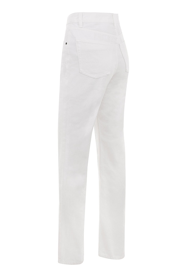 Yara  White Vintage Fit High Waist Jeans — image 12
