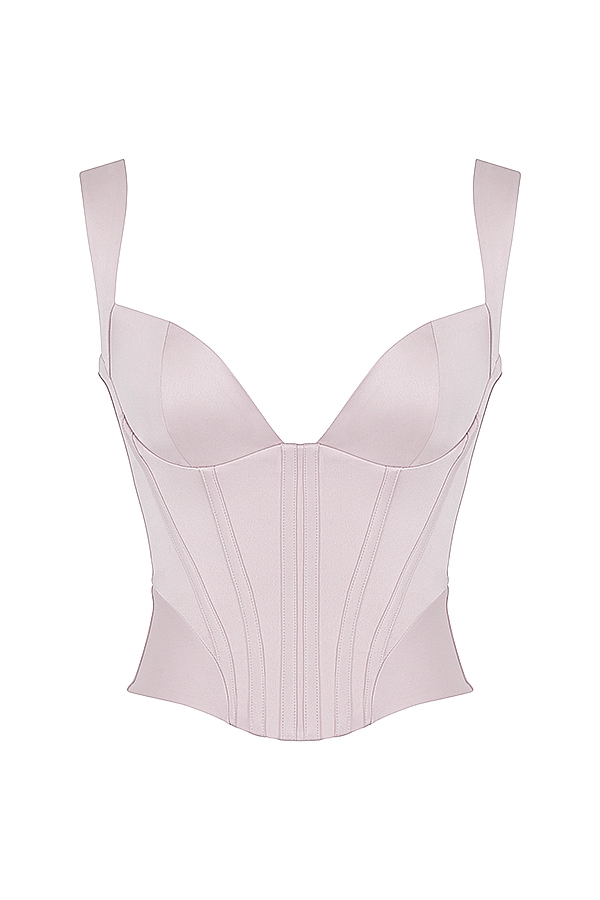 Liberty  Crystal Satin Corset — image 9