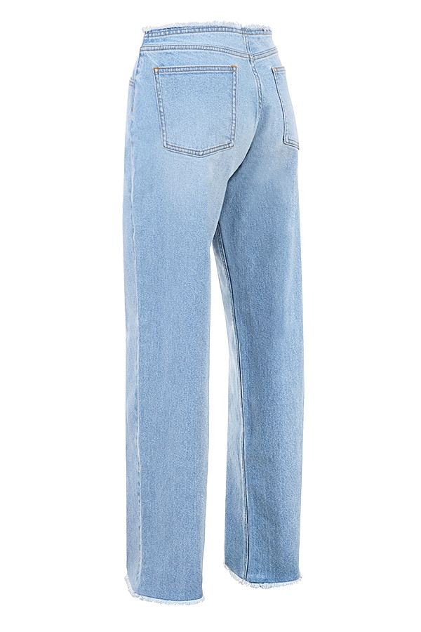 In Awe Mistress Rocks  Stonewash Frayed Jeans - SALE — image 5