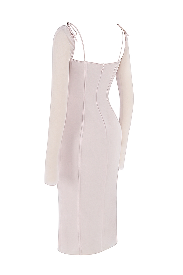 Ophelia  Crystal Cutout Midi Dress — image 10