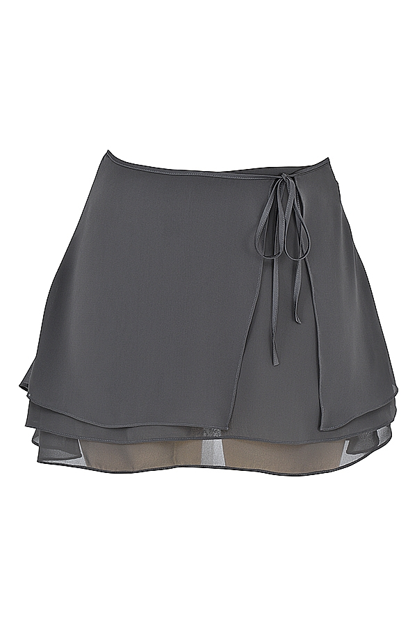 Clarice  Shadow Floaty Layered Mini Skirt — image 14