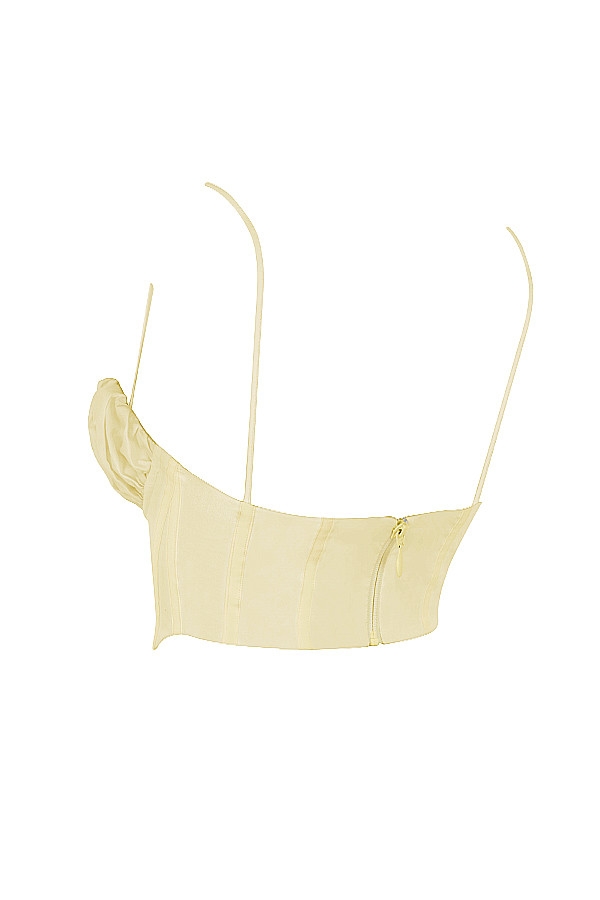 Follie Mistress Rocks  Lemon Cropped Corset - SALE — image 10
