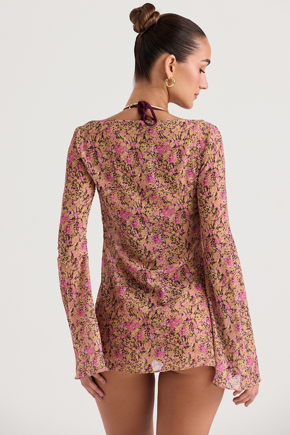 Provence  Olive Floral Cover Up — image 6