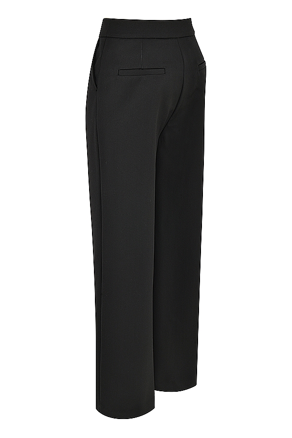 Alivia  Black Loose Fit Trousers — image 11