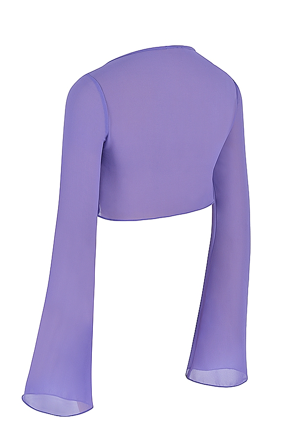 Marseille  Violet Cover Up Top — image 9