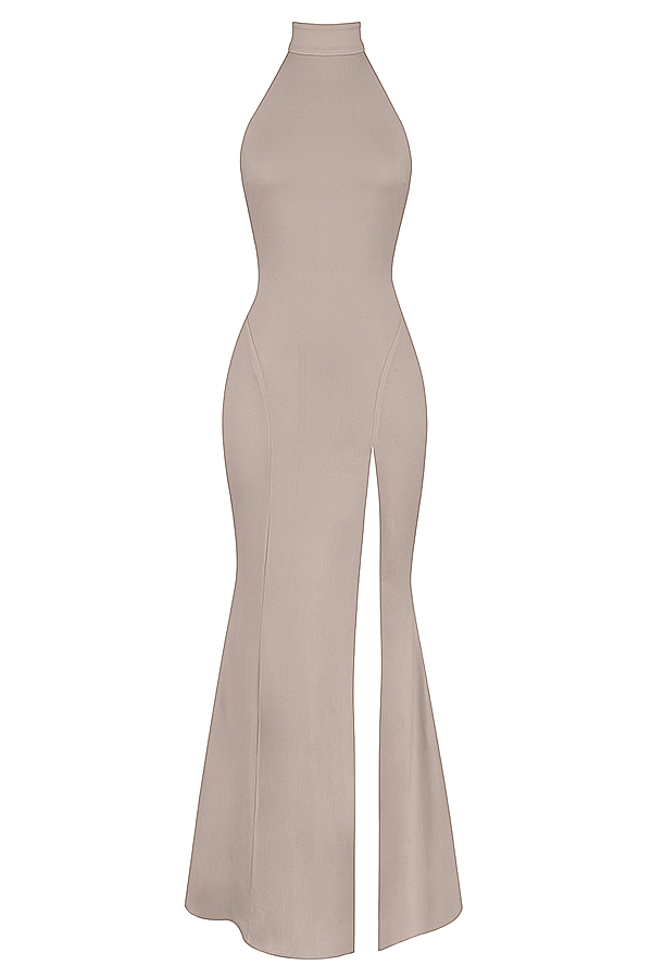 Juliette  Mushroom Halter Gown — image 9
