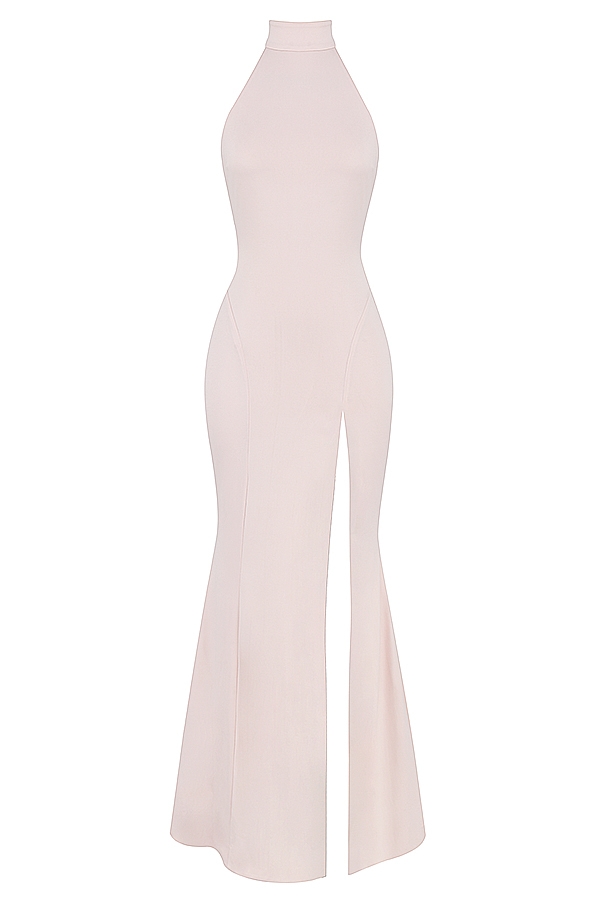 Juliette  Blush Halter Gown — image 11